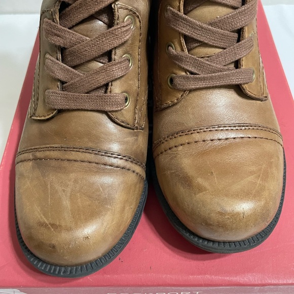 ROCKPORT Cobb Hill Bethany Womens Brown Boots Lace Up/Back Zip Lined Sz 6.5 - Picture 5 of 16